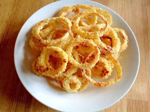 パン粉をつけてオーブンで焼くサクサクオニオンリング レシピ 作り方 By Findus 楽天レシピ パン粉をつけてオーブンで焼くサクサクオニオンリング レシピ 作り方 By Findus 楽天レシピ
